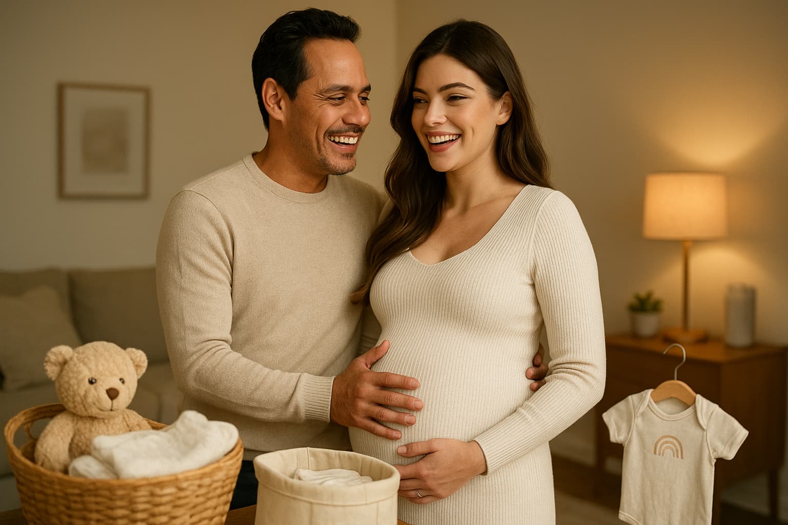 Marc Anthony and Nadia Ferreira: Time for Round Two in Parenting!