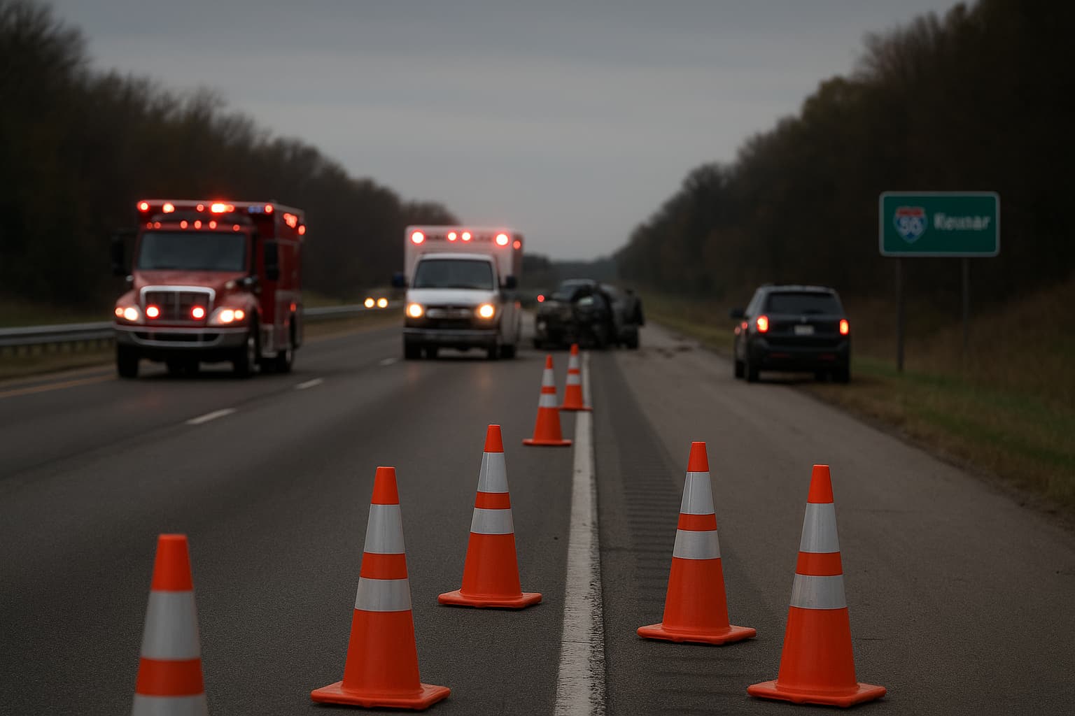 Tragedy on I-80: Two Lives Lost in Single-Vehicle Crash