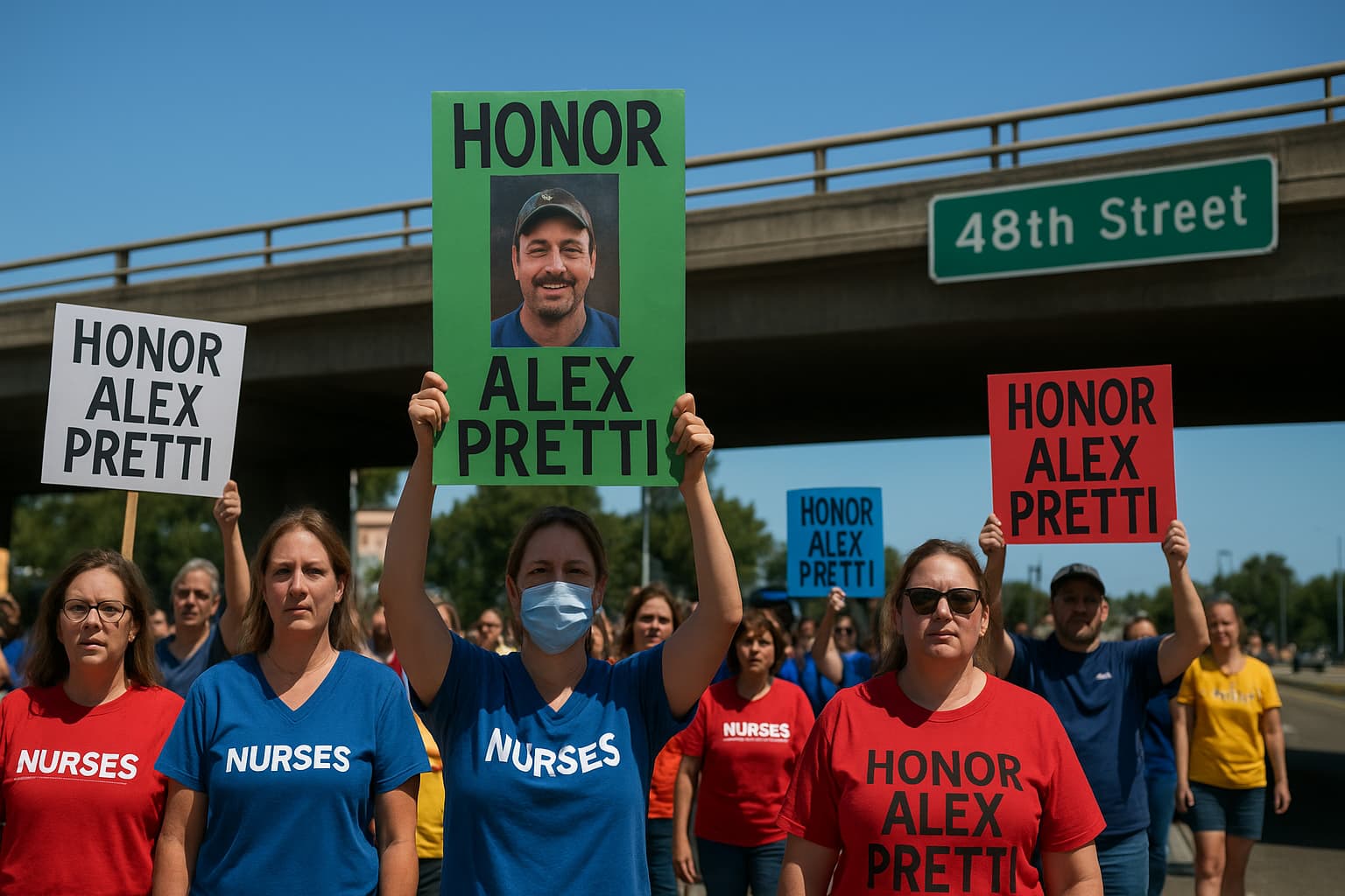 Nurses Unite: Sacramento Protest Honors a Fallen Colleague in a Nationwide Call for Justice