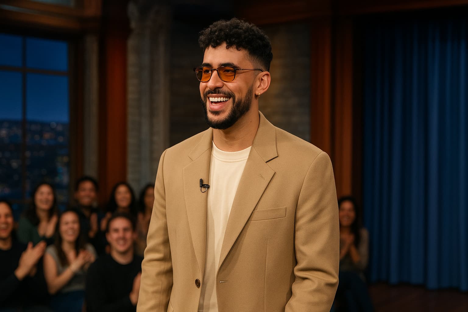 Bad Bunny Drops Insightful Five-Word Future Prediction on Colbert!