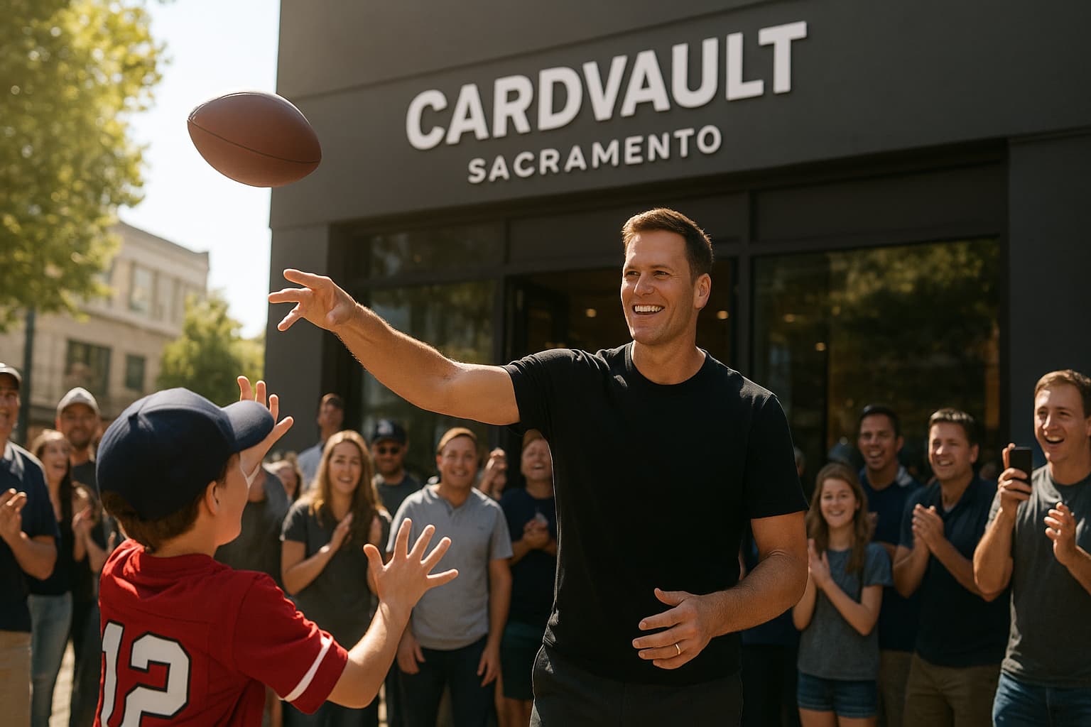 Tom Brady Touchdowns in Sacramento: Catch Him at CardVault!