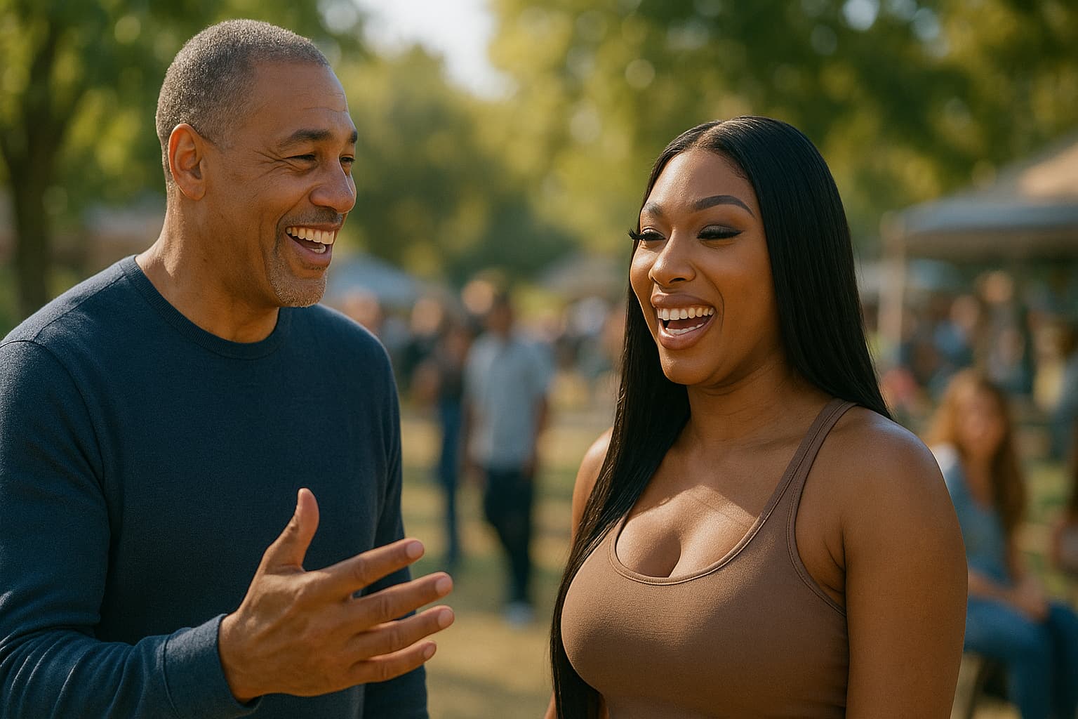 Megan Thee Stallion's Cooking Gets a High Five from Mychal Thompson!