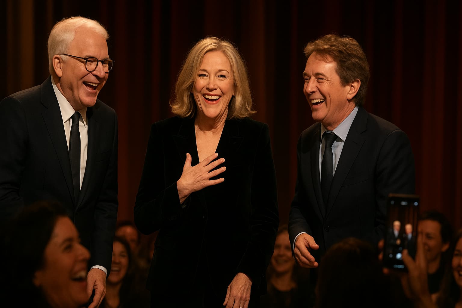 Comedy Legends Unite: Steve Martin and Martin Short Honor Catherine O'Hara in Hilarious Tribute!