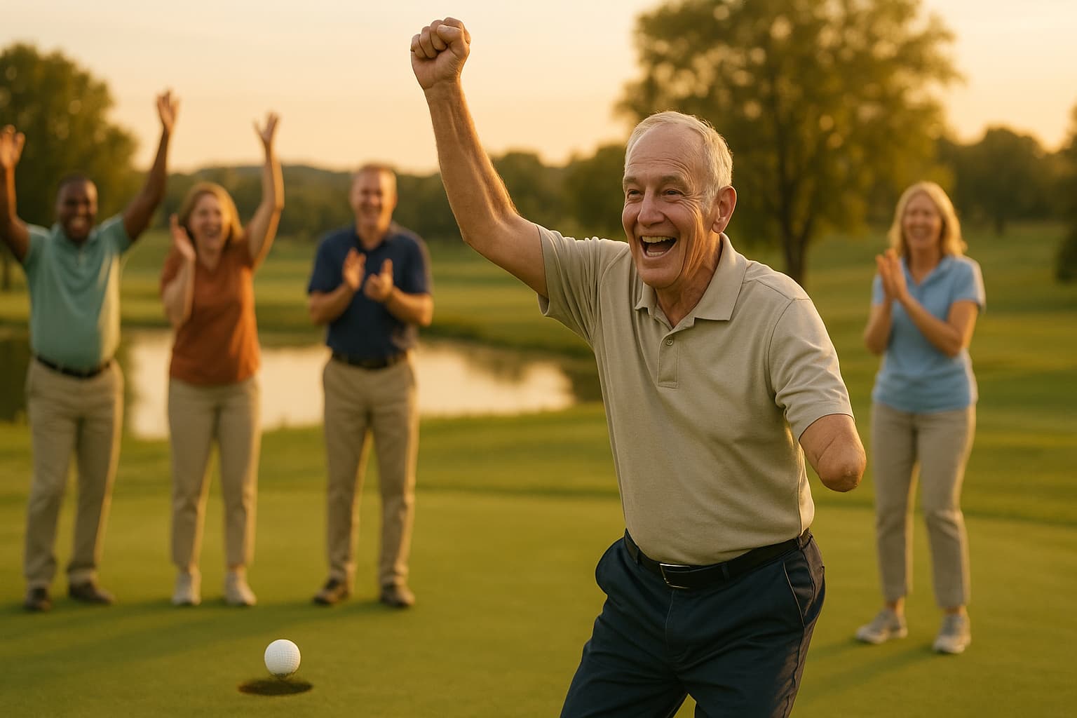 One-Arm, One Dream: Irish Golfer Scores Hole-in-One Against All Odds!