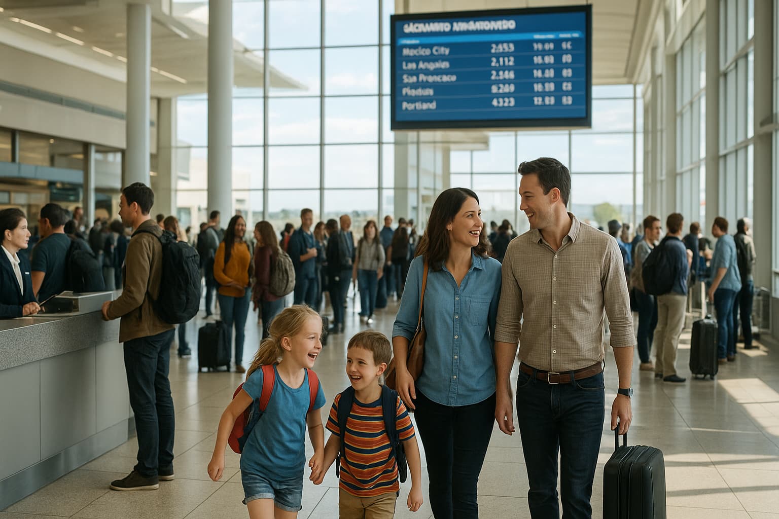 Sacramento International Airport Soars as Bay Area Flyers Dive into Chaos!