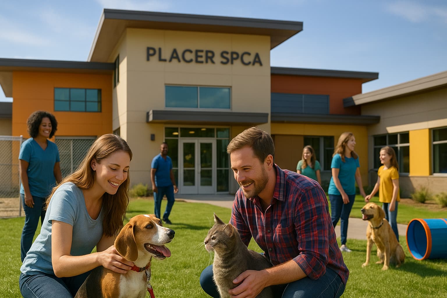 Placer SPCA Unveils Pawsitively Amazing New Facility to Care for Furry Friends!