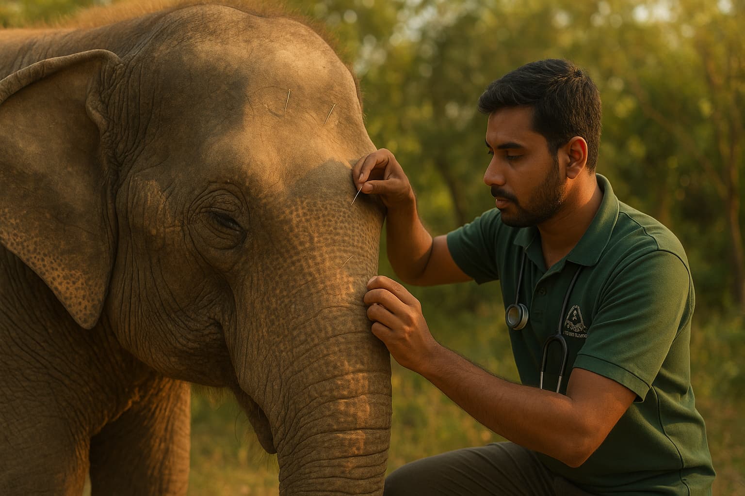 Acupuncture for Elephants: Healing the Heavyweight Champs of the Animal Kingdom!