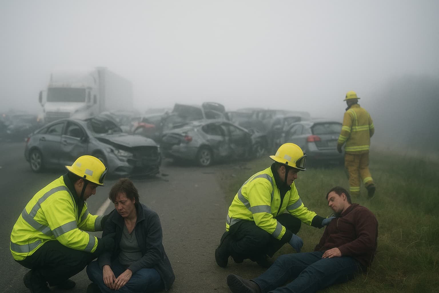 Fog and Fenders: The 59-Car Pileup That Shook Highway 99