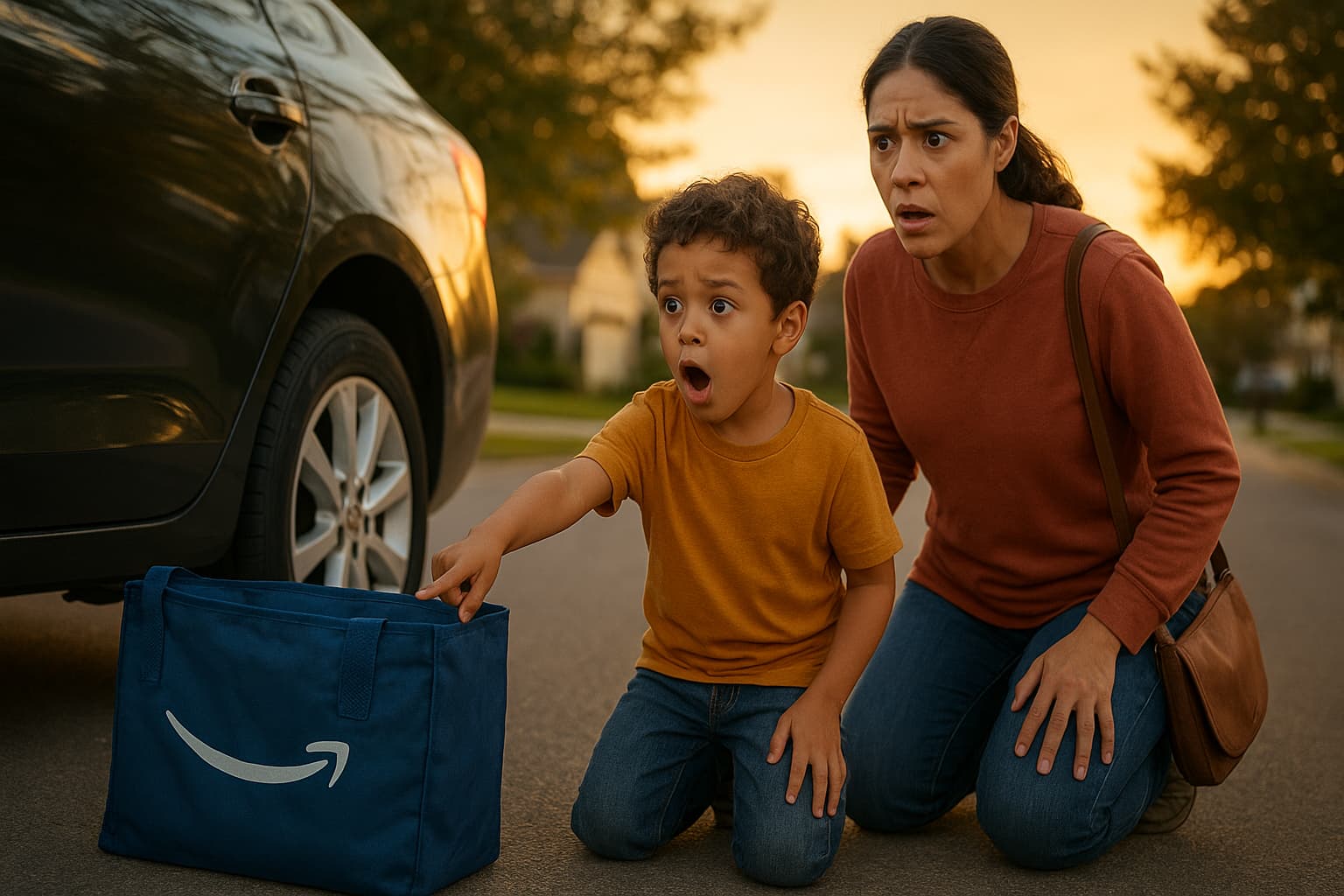 When Delivery Goes Wrong: Elk Grove Family Finds Surprise in Amazon Tote