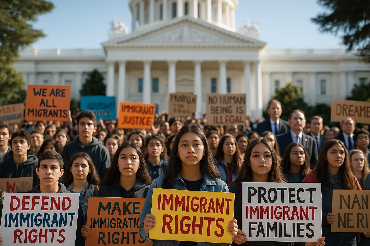 Students Rise: Sacramento Teens March to Demand Change from ICE