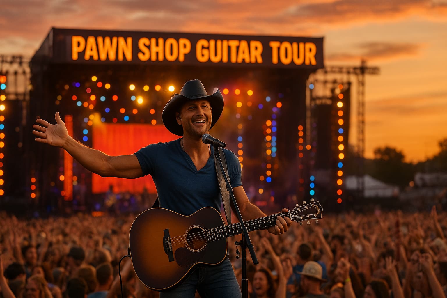 Tim McGraw's Pawn Shop Guitar Tour: A Summer of Stars Awaits!