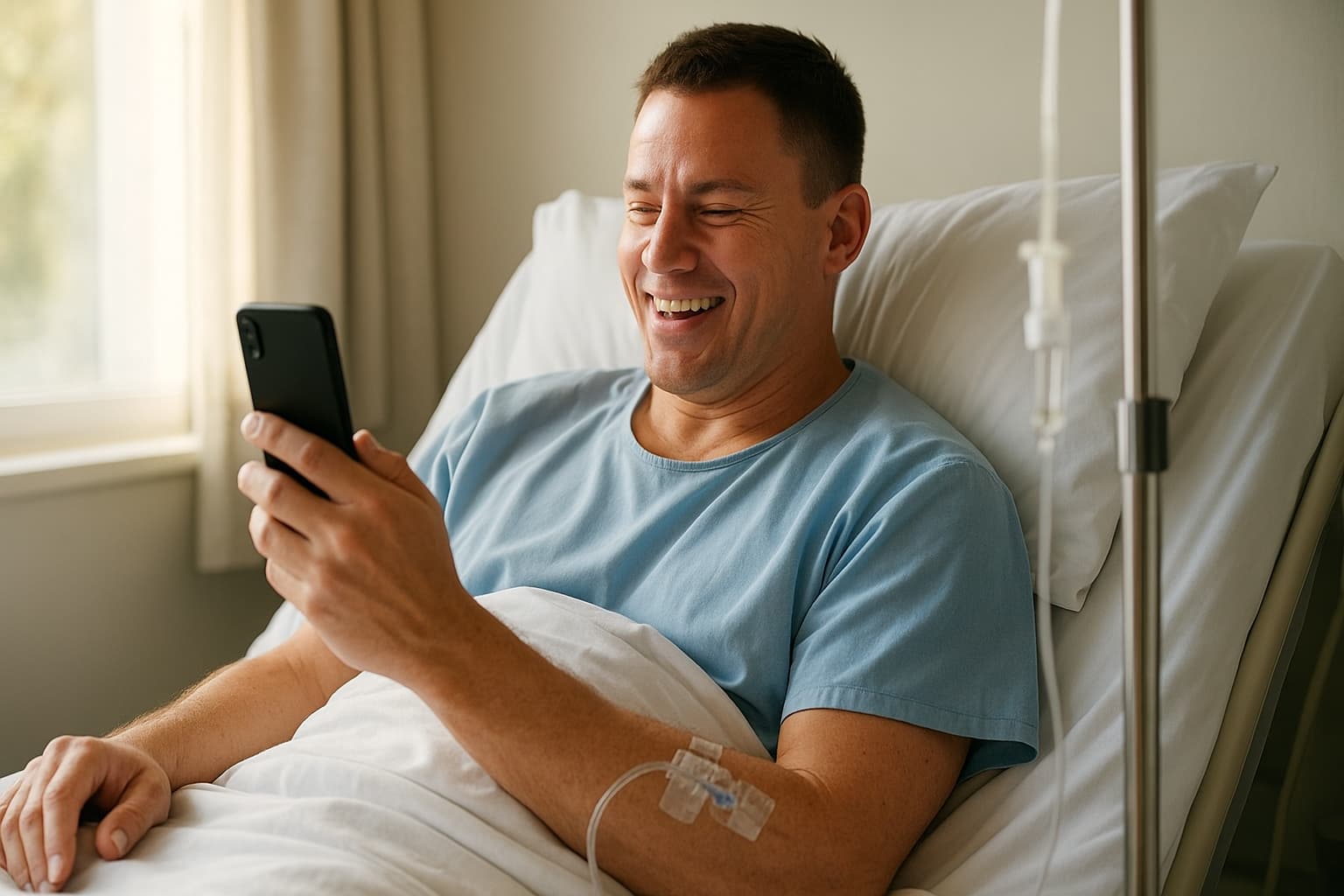 Channing Tatum's Hospital Adventure: From Shoulder Surgery to Social Media Inspiration!