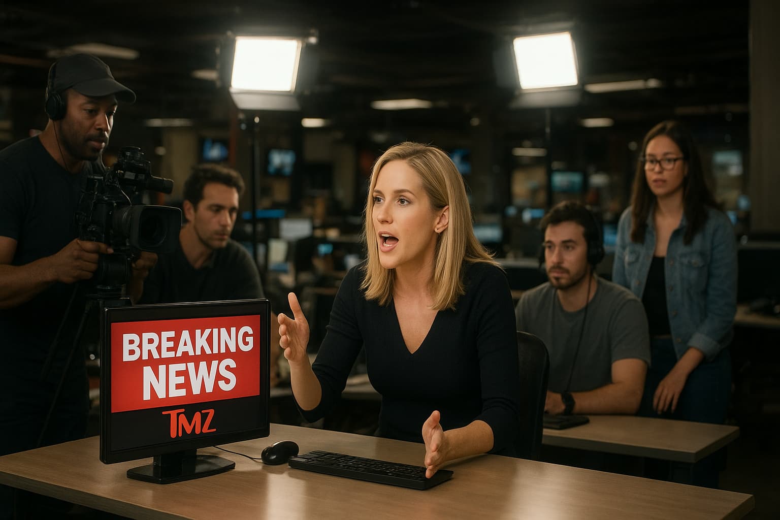 Inside TMZ: Join the Wild Ride of News Breaks and Banter on Live Stream!