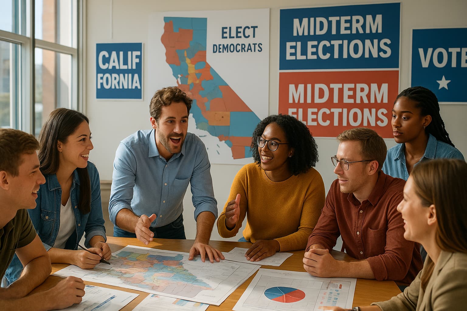 Supreme Court Unleashes New Congressional Map: California Goes Blue in a Redistricting Showdown!