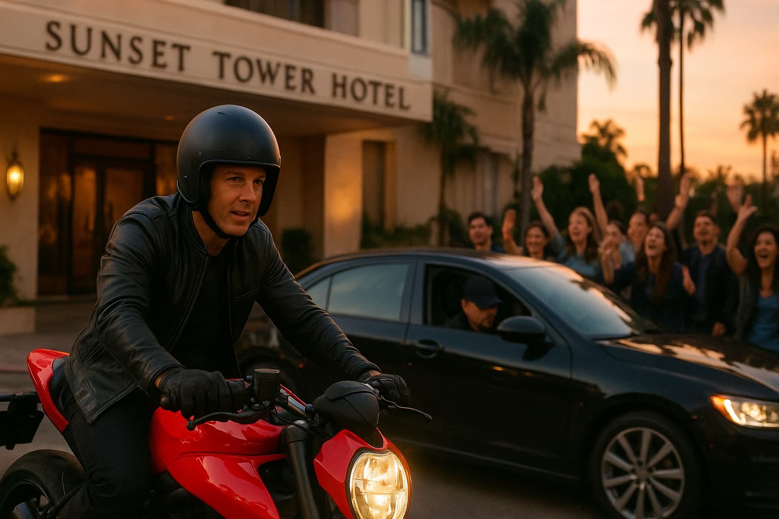 Tom Cruise Takes the Wheel: A Hollywood Exit You Have to See to Believe!