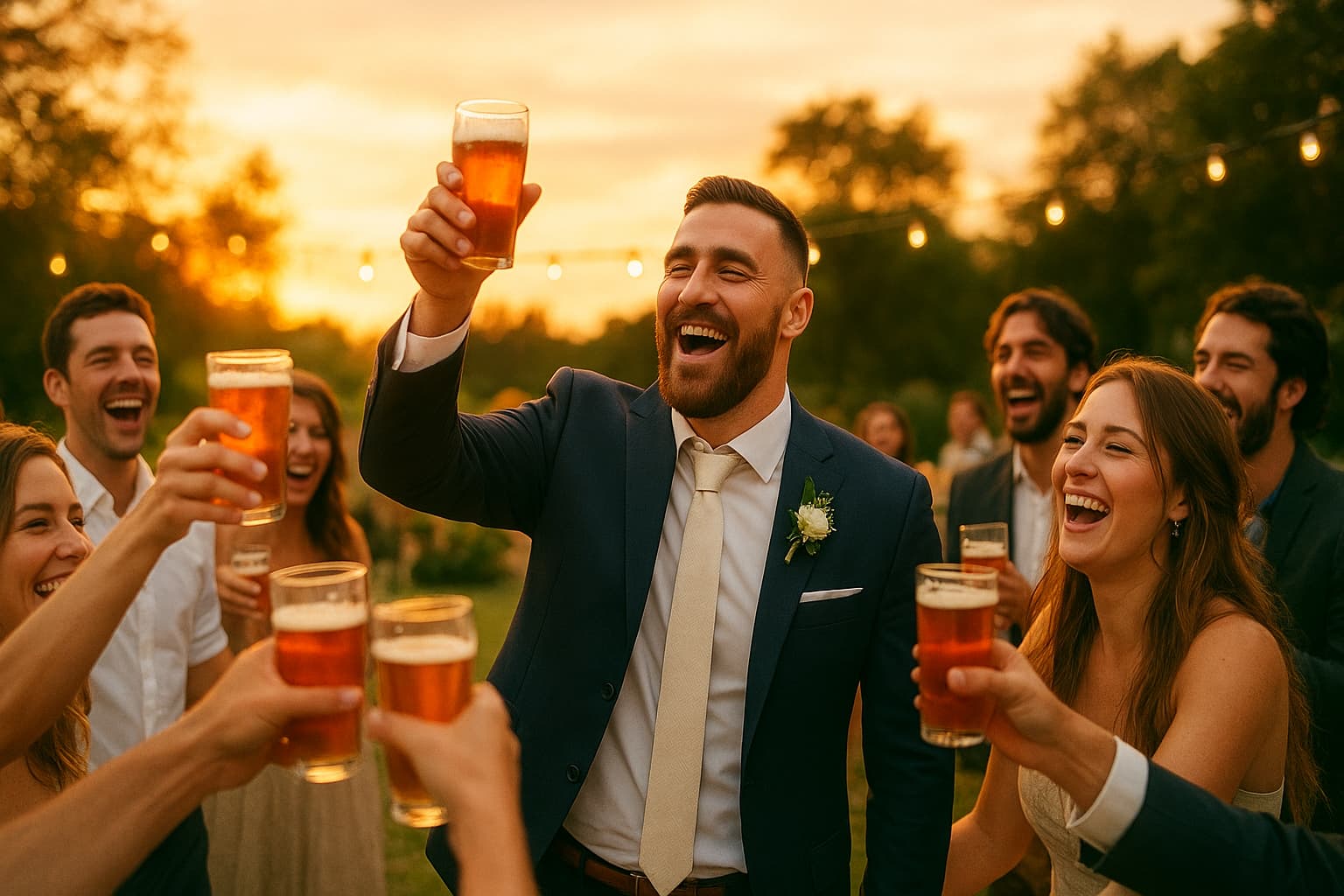 Travis Kelce's Wedding: Garage Beer & Golf Triumphs—A Celebration for the Ages!