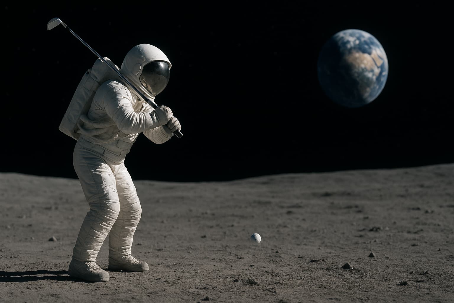 From Moonwalks to Golf Swings: Alan Shepard’s Out-of-This-World Tee-Off!