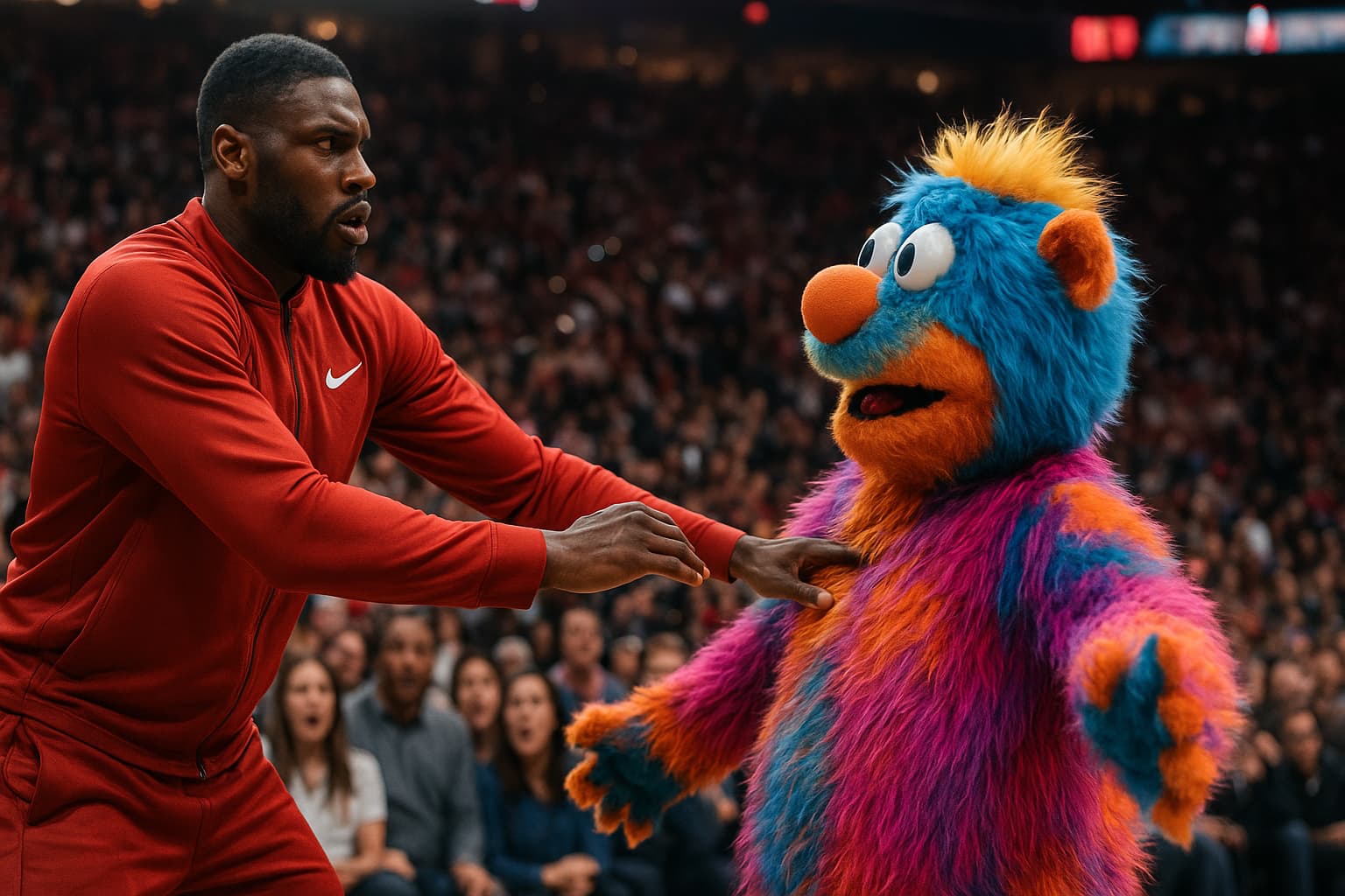 When Mascots Attack: Jaxson Hayes Sparks Outrage with Game Suspension!