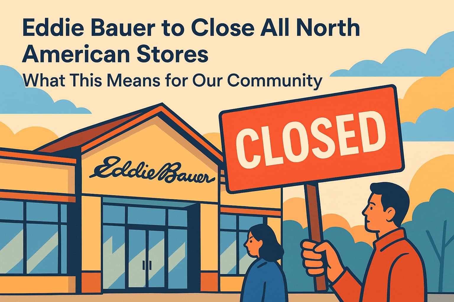Eddie Bauer to Close All North American Stores: What This Means for Our Community