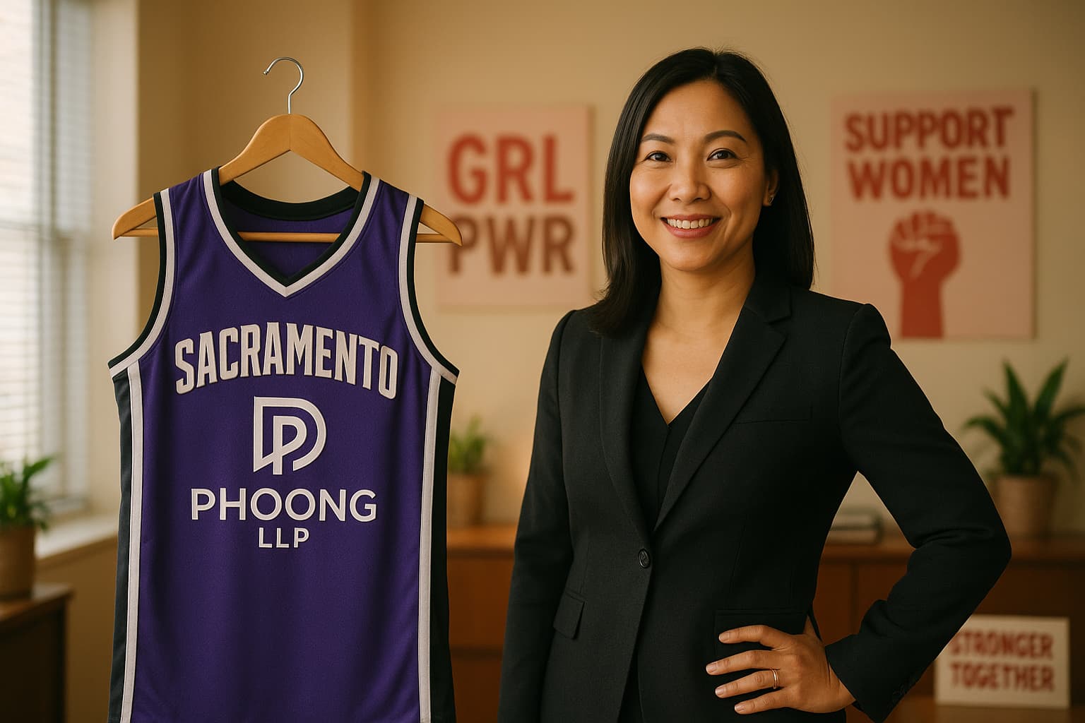 A Sacramento Attorney Breaks Barriers: The NBA Jersey That’s Changing Lives
