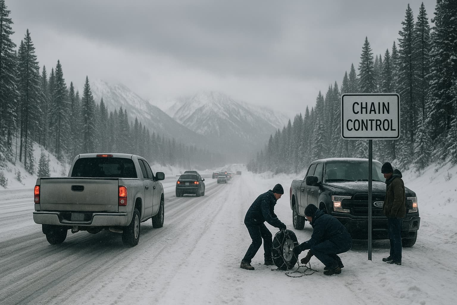 Snow, Chains, and Crashes: What’s Happening on I-80?
