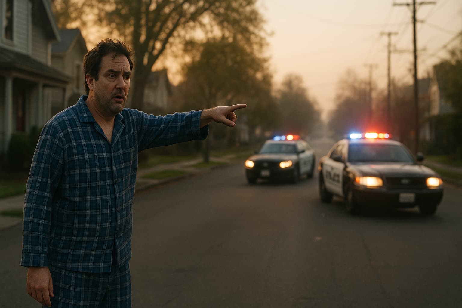 Neighborhood Vigilante Saves the Day: A Late Night Mail Thief Drama Unfolds!