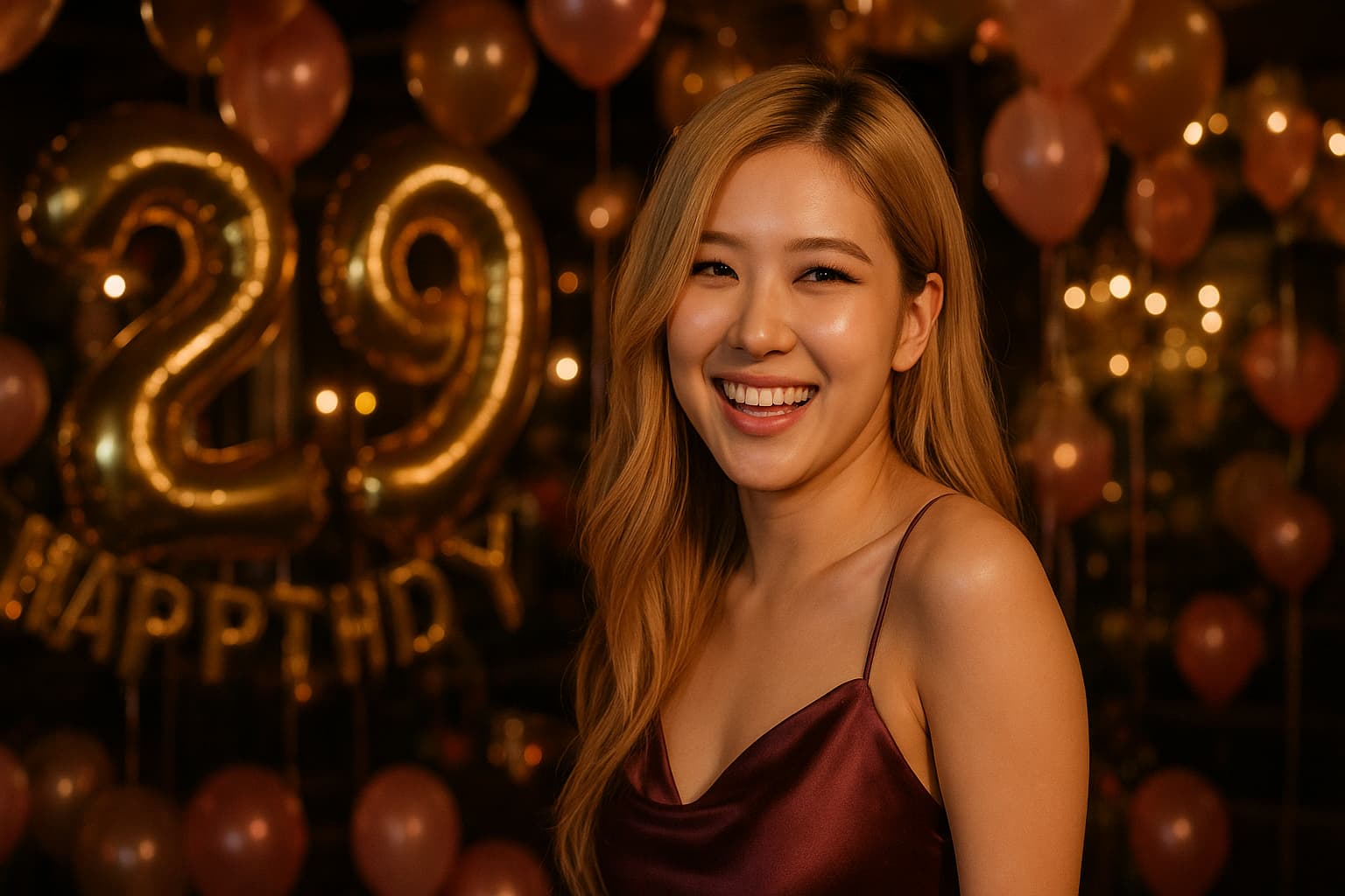 Raise a Glass: Rosé's Stunning 29th Birthday Showdown!