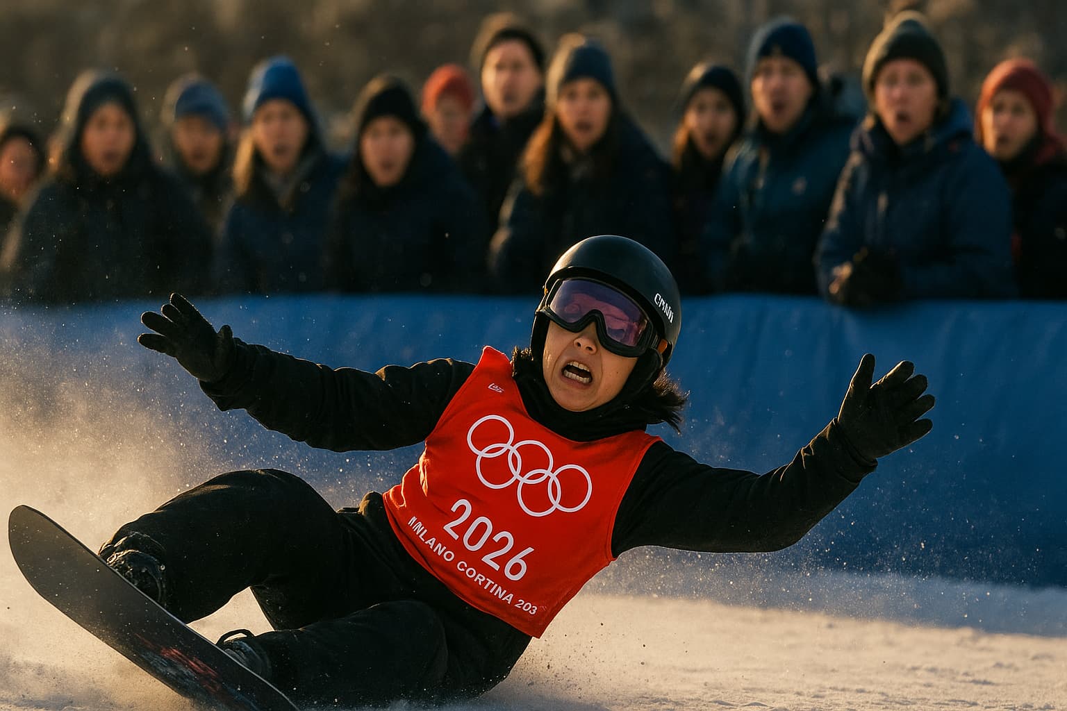 When the Slopes Get Serious: Liu Jiayu's Olympic Crash Catches Everyone by Surprise