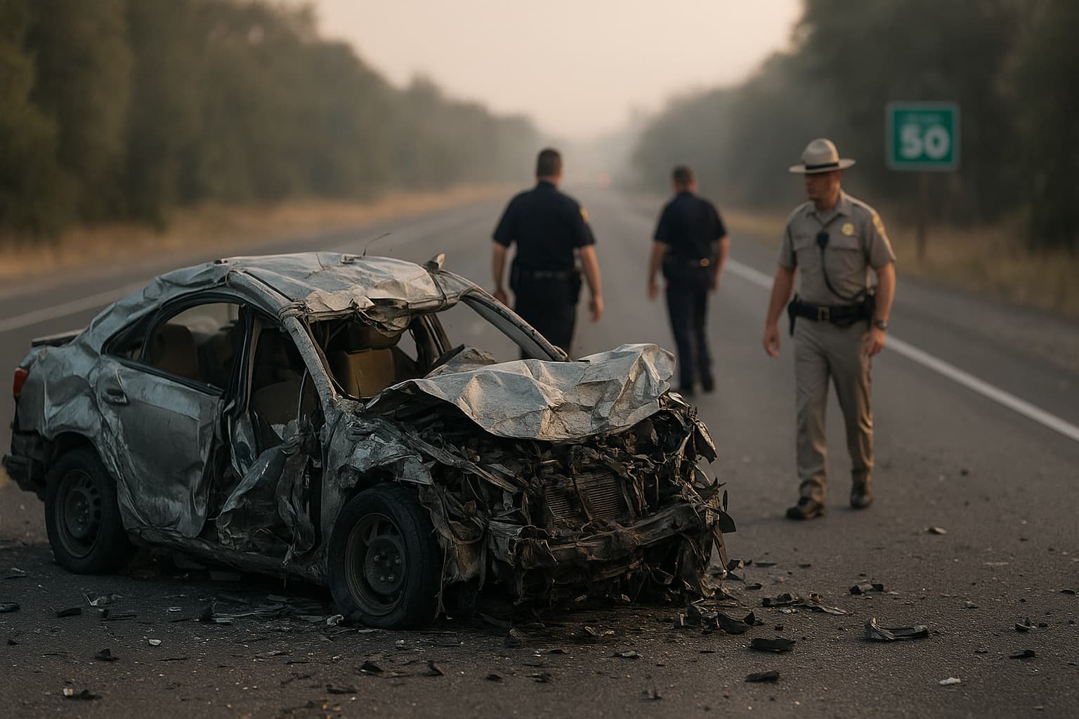 Fatal Crash on Highway 50: Woman's Tragic Story Unfolds