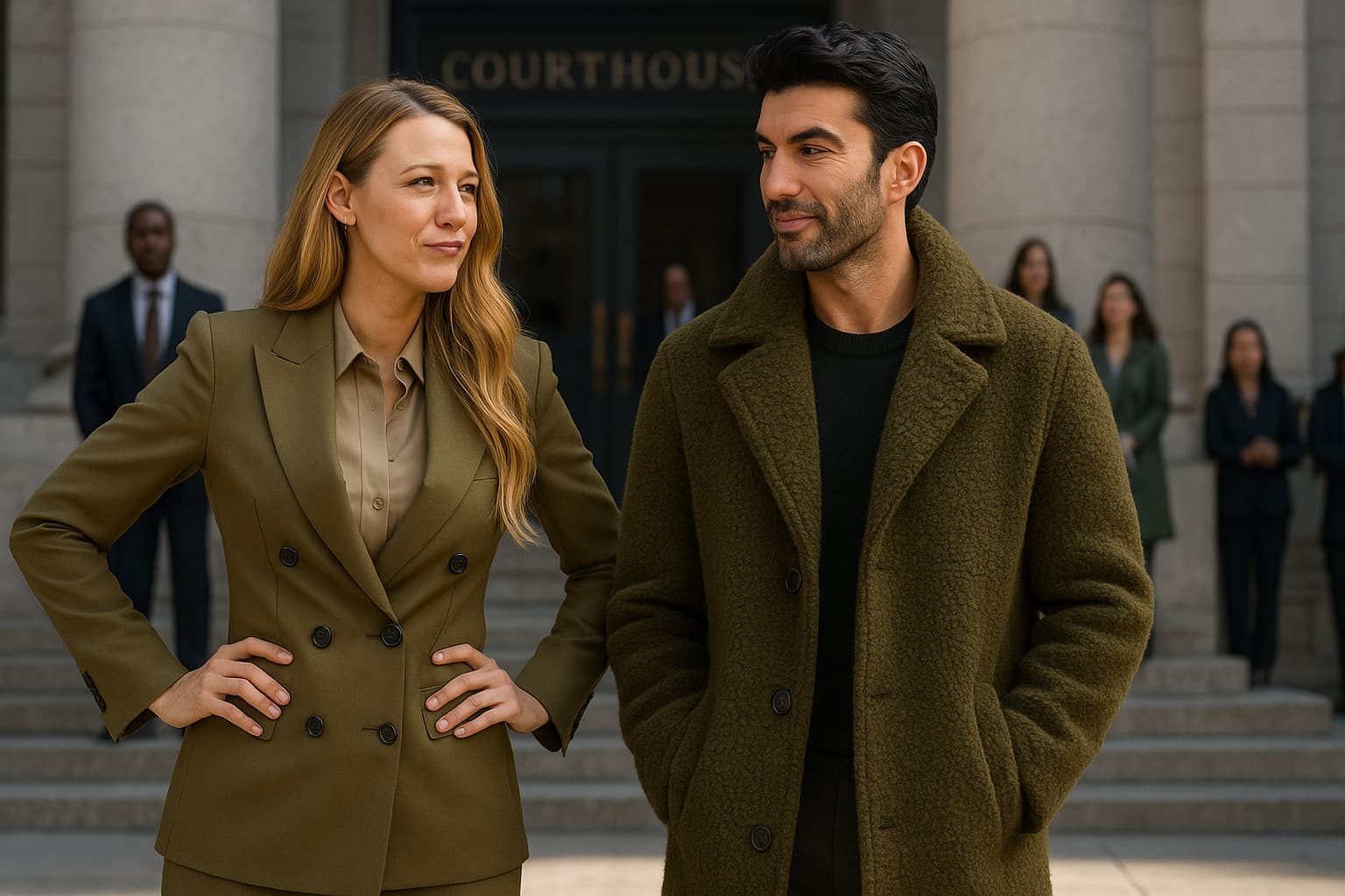 Courtroom Couture: Blake Lively and Justin Baldoni's Stylish Legal Showdown