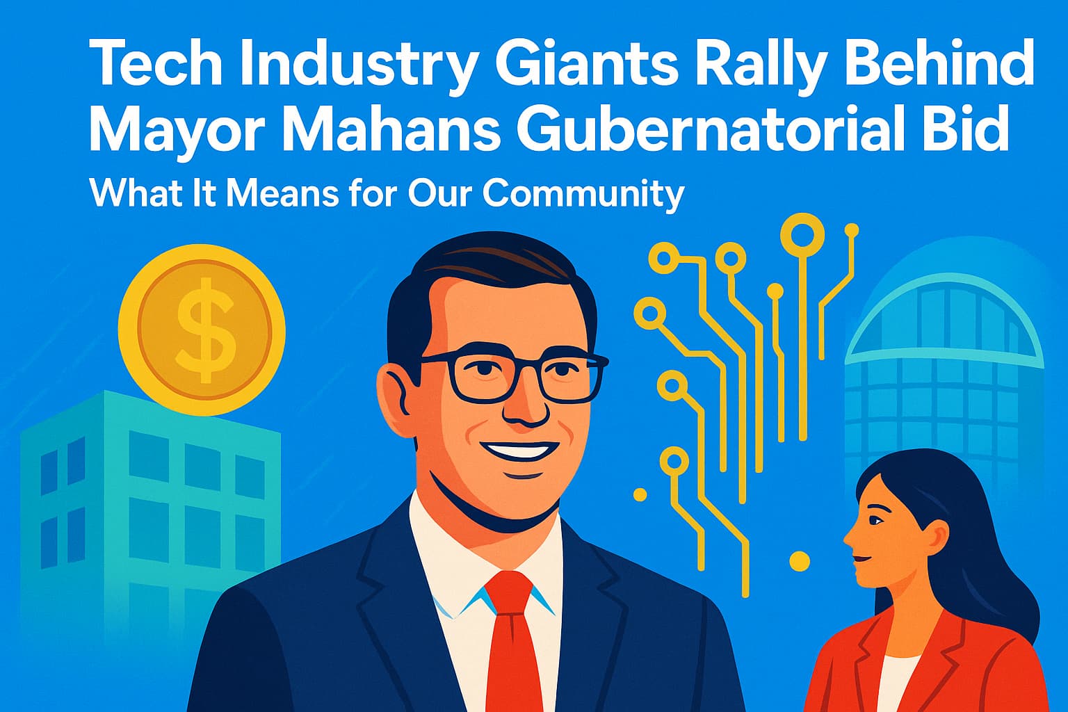 Tech Industry Giants Rally Behind Mayor Mahan's Gubernatorial Bid: What It Means for Our Community