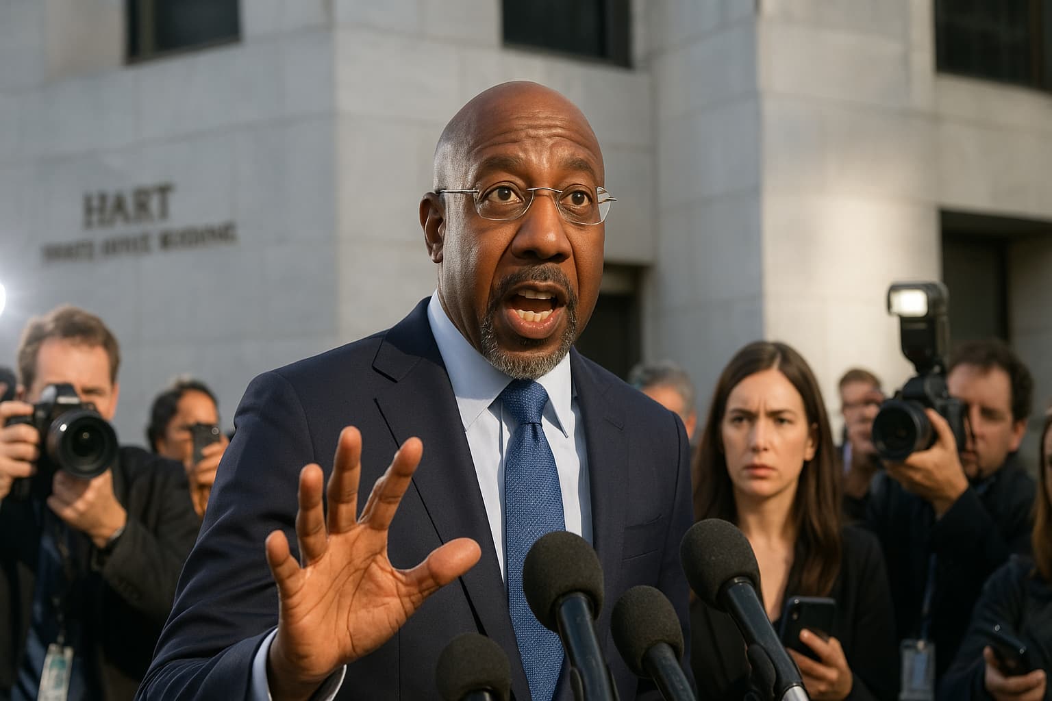 Senator Warnock Welcomes Hollywood: Is Celebrity Support the Secret Sauce for Democracy?