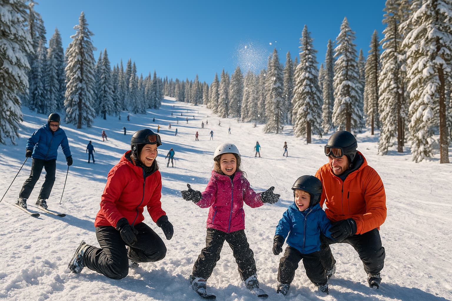 Winter's Back! Snow Falls in Northern California as Rain Makes a Splash!