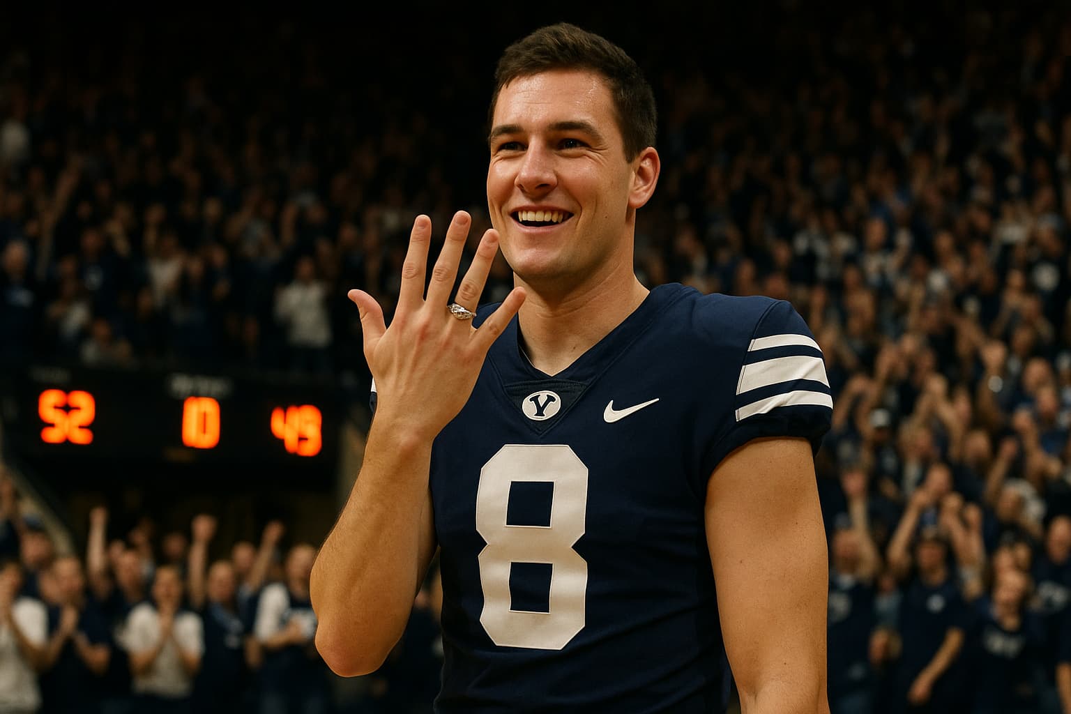 From Engagement Joy to Legal Woe: The Shocking Twist in BYU Receiver Parker Kingston's Life