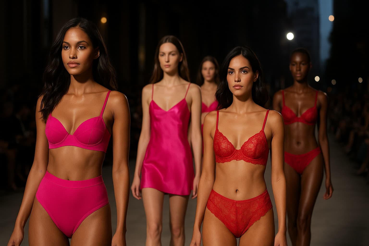 Who’s Hotter? The Pink vs. Red Lingerie Showdown That’s Turning Heads!