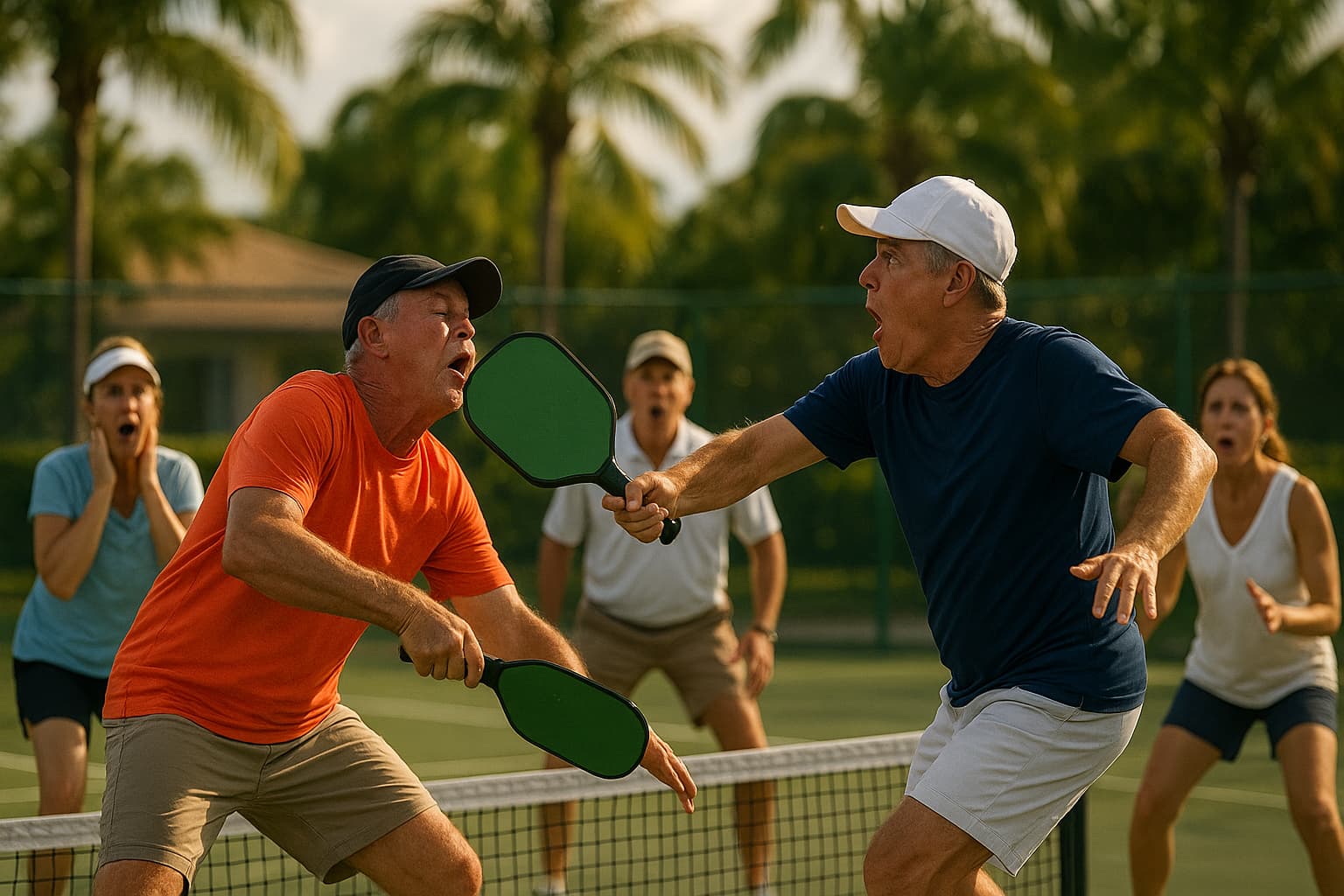 When Pickleball Gets Personal: A Paddle Fight for the Ages!