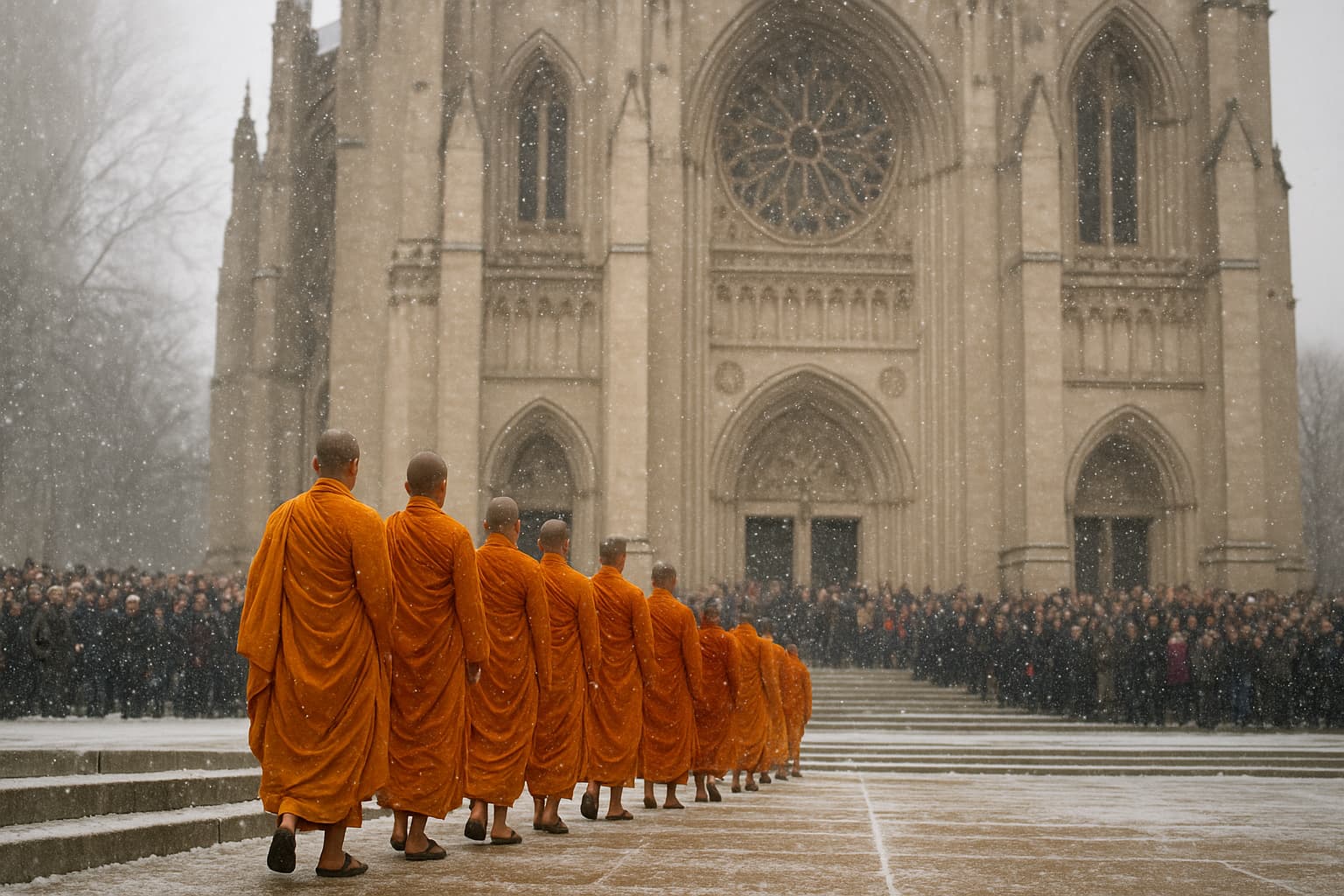 Buddhist Monks Walk 2,300 Miles for Peace—You Won’t Believe What Happened in D.C.!