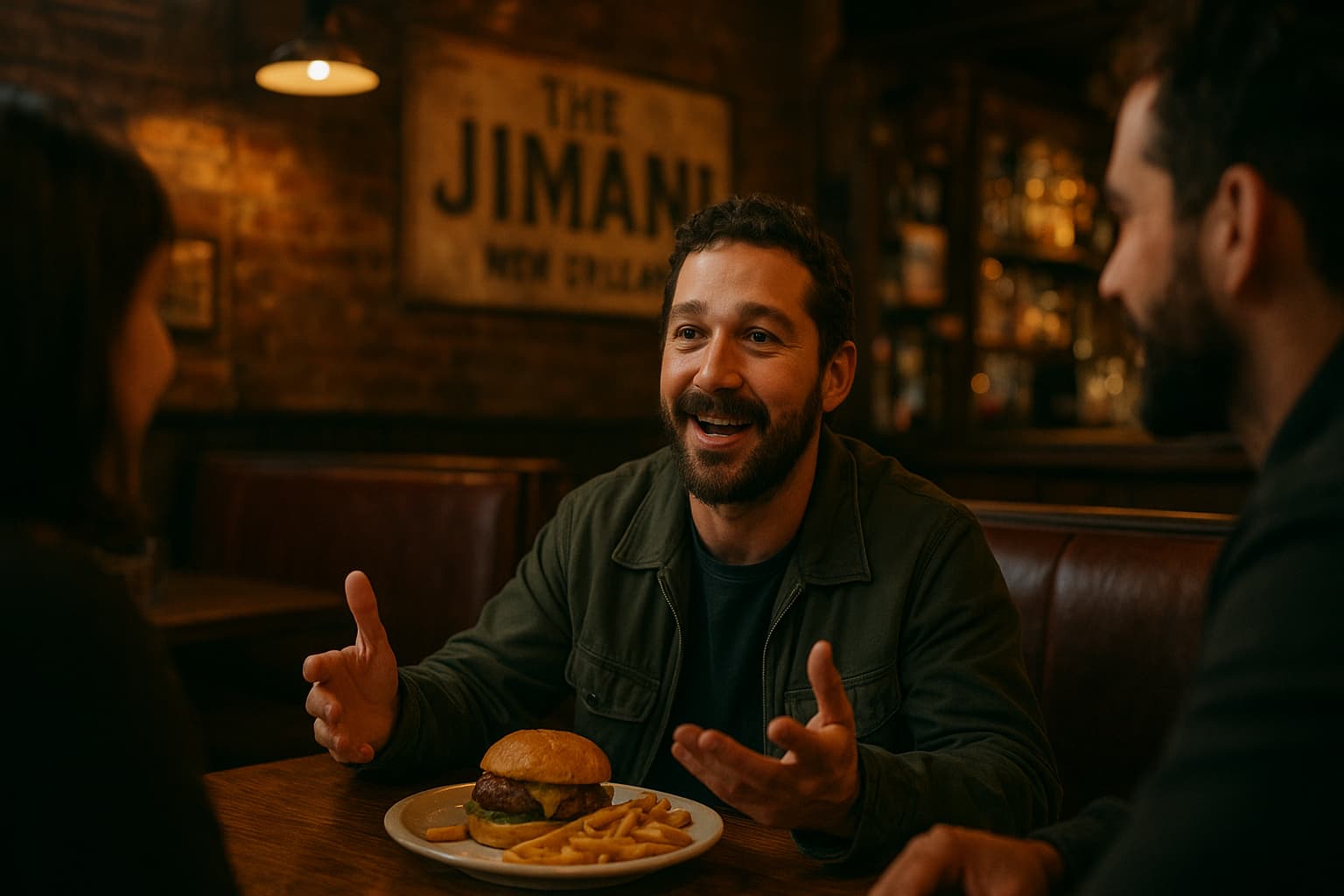 From Jail to Burgers: Shia LaBeouf's Unexpected Pub Visit