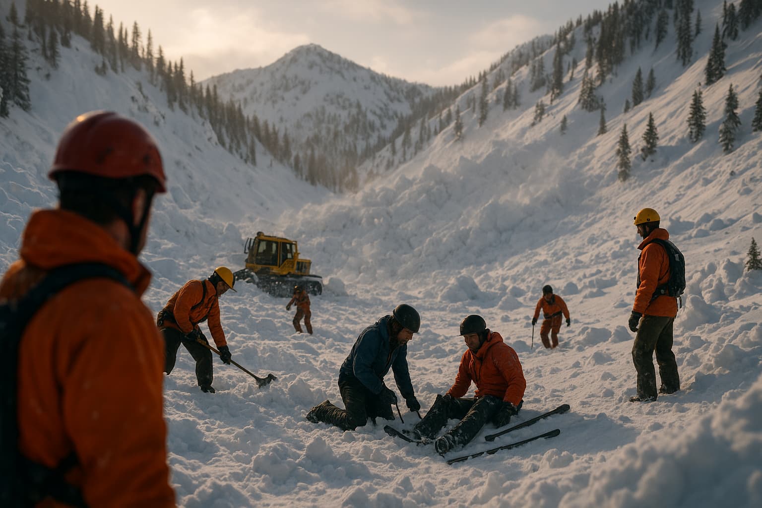 Avalanche Alert: 16 Skiers Hit in Nevada County—Survival in the Balance!