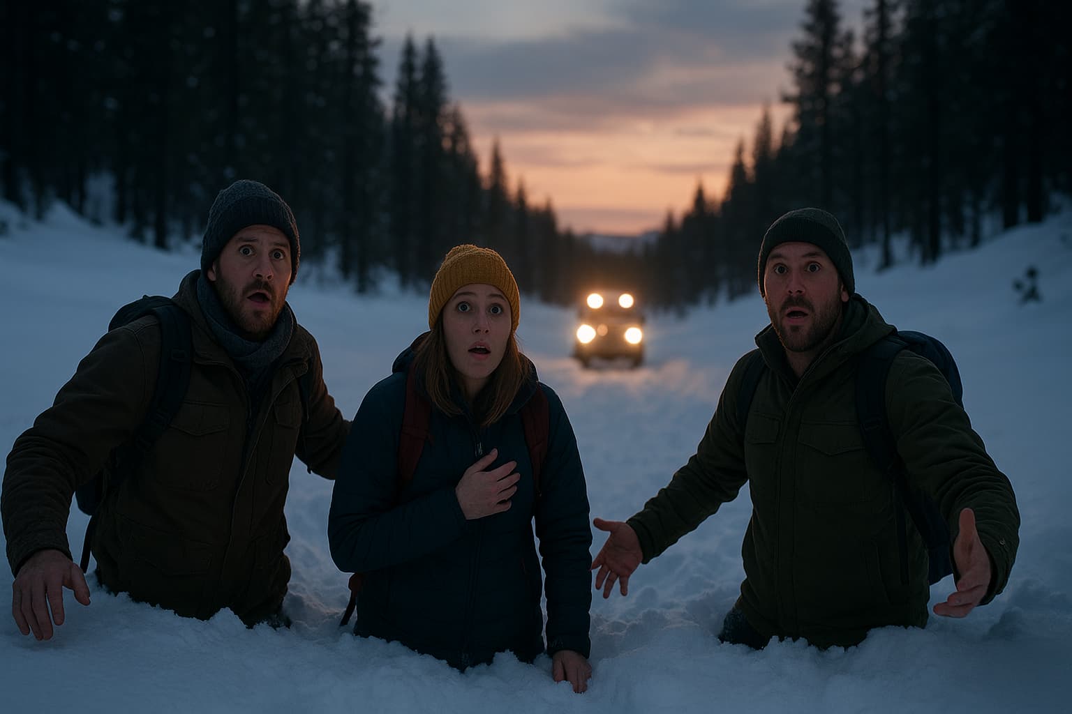 Lost in the Snow: How Three Adults Turned a Wilderness Adventure into a Winter Survival Tale