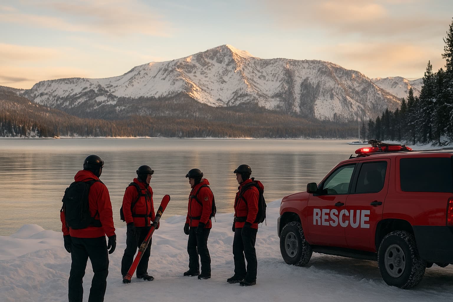 Avalanche Alert: Nine Skiers Missing Near Lake Tahoe!