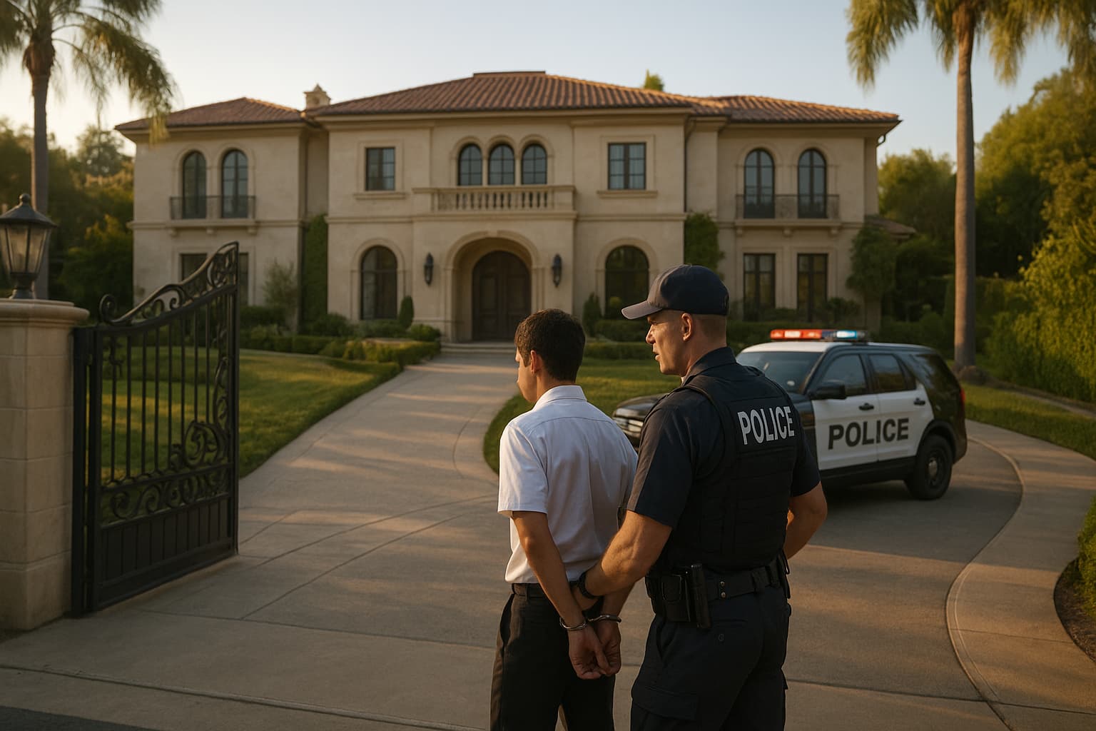 Tales from the Mansion: Grand Theft in the Home of a Billionaire!