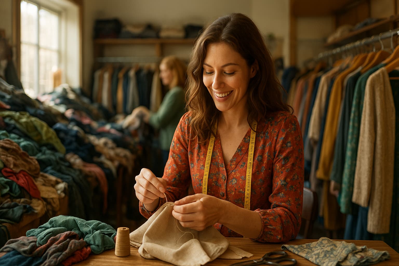 Transforming Trash: How a Fashion Graduate is Rescuing a Thrift Shop from the Trash Heap!