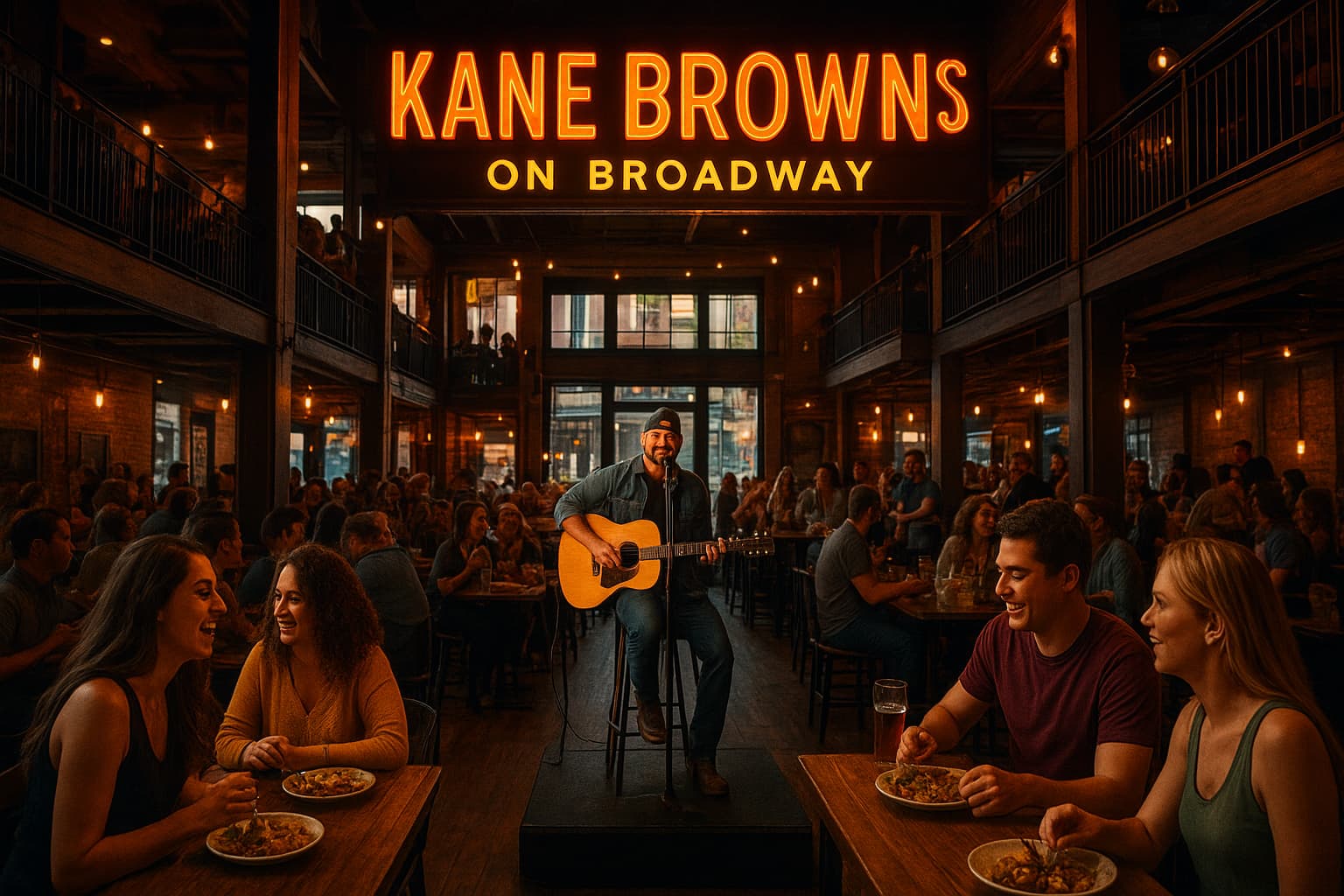Kane Brown’s On Broadway: A Country Star’s Vision for Nashville Nightlife