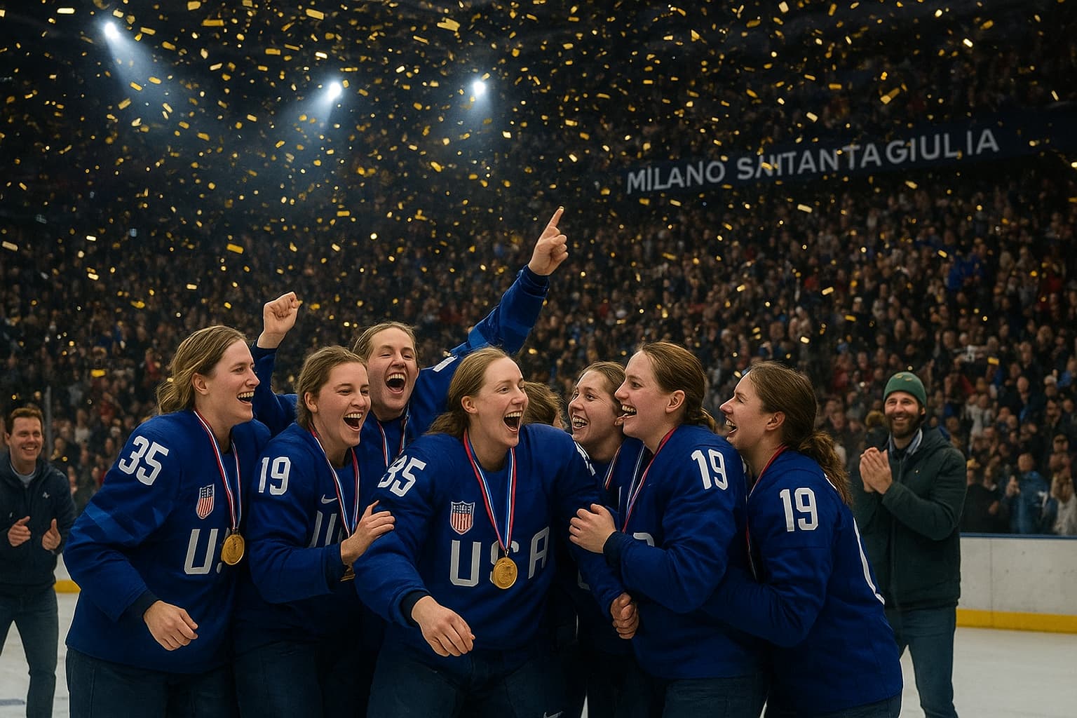 When Superstars Take the Ice: U.S. Women's Hockey Claims Gold in Thrilling Finale!