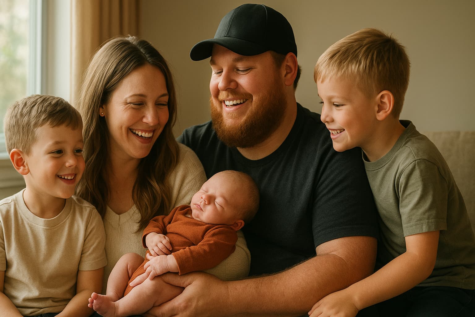 Country Star Luke Combs Expands His Family With Baby Number Three: Meet Chet Wiley Combs!