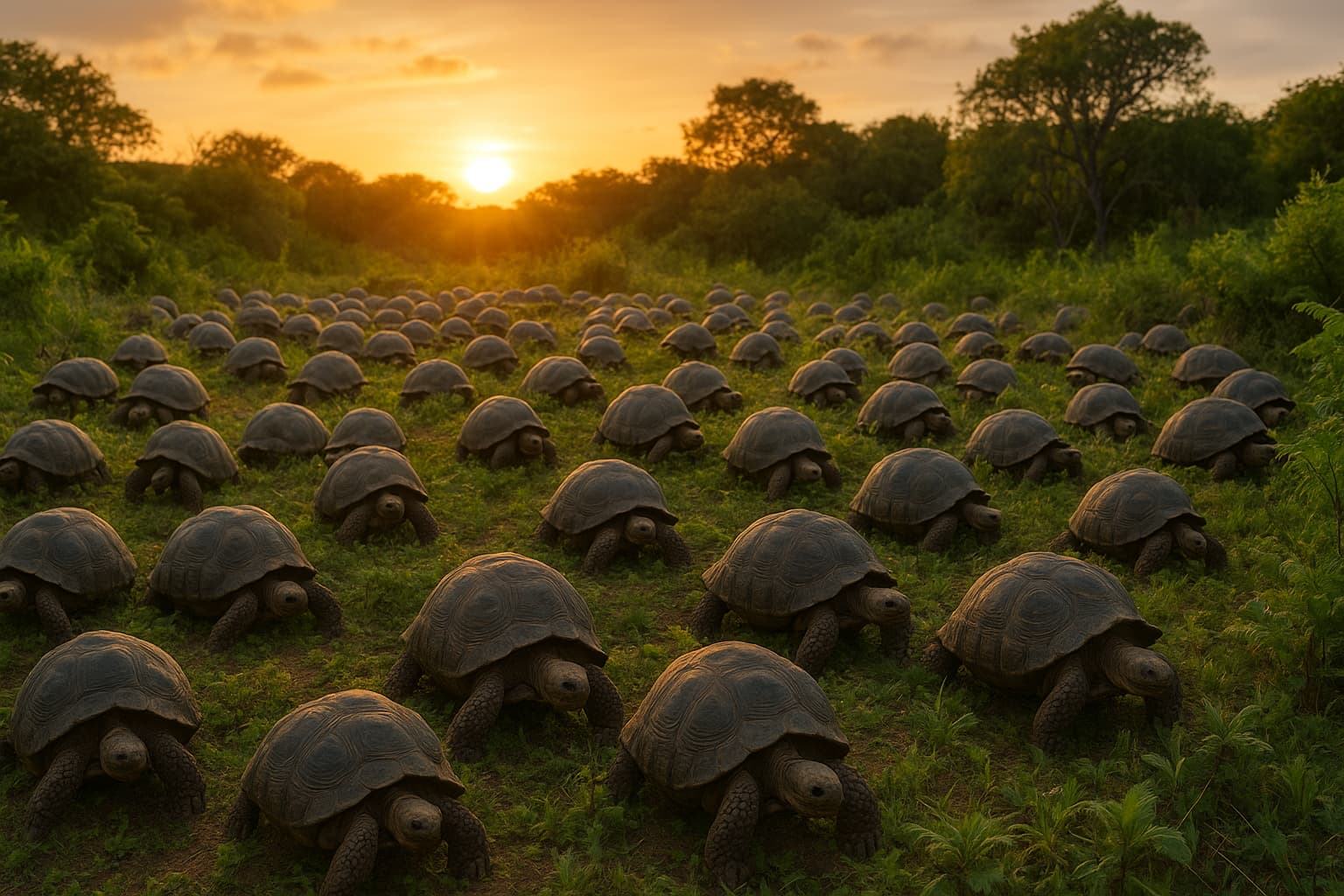Giant Comeback: Floreana Tortoises Return After 180 Years of Absence!