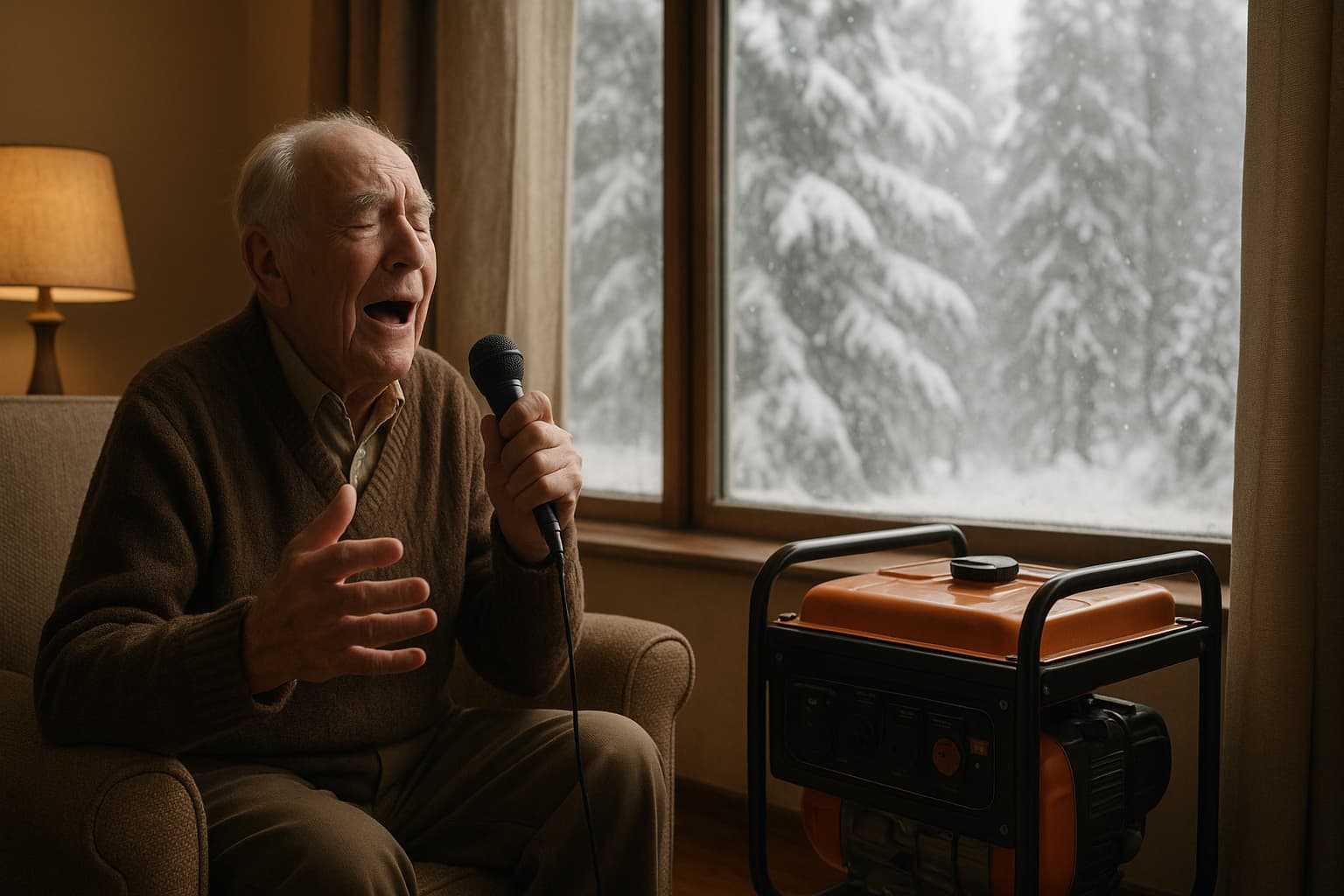Snowed Out: How Neighbors and Generators Keep Spirits High Amid Power Outages