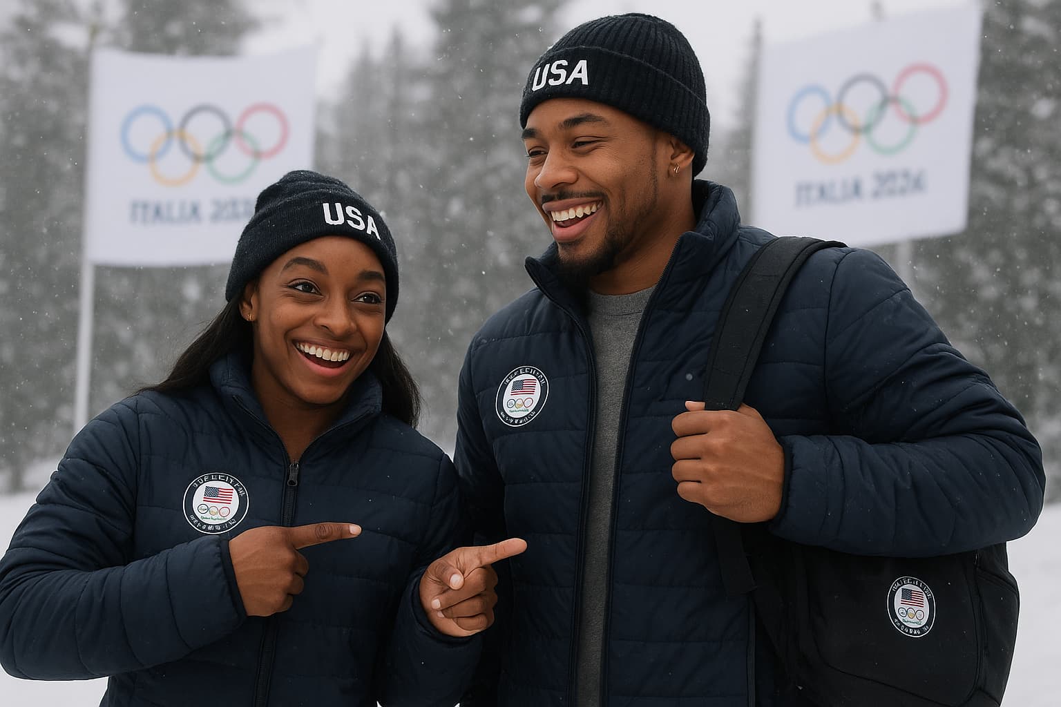 Olympic Secrets: Can You Spot the Differences in Simone Biles and Jonathan Owens' Photos?