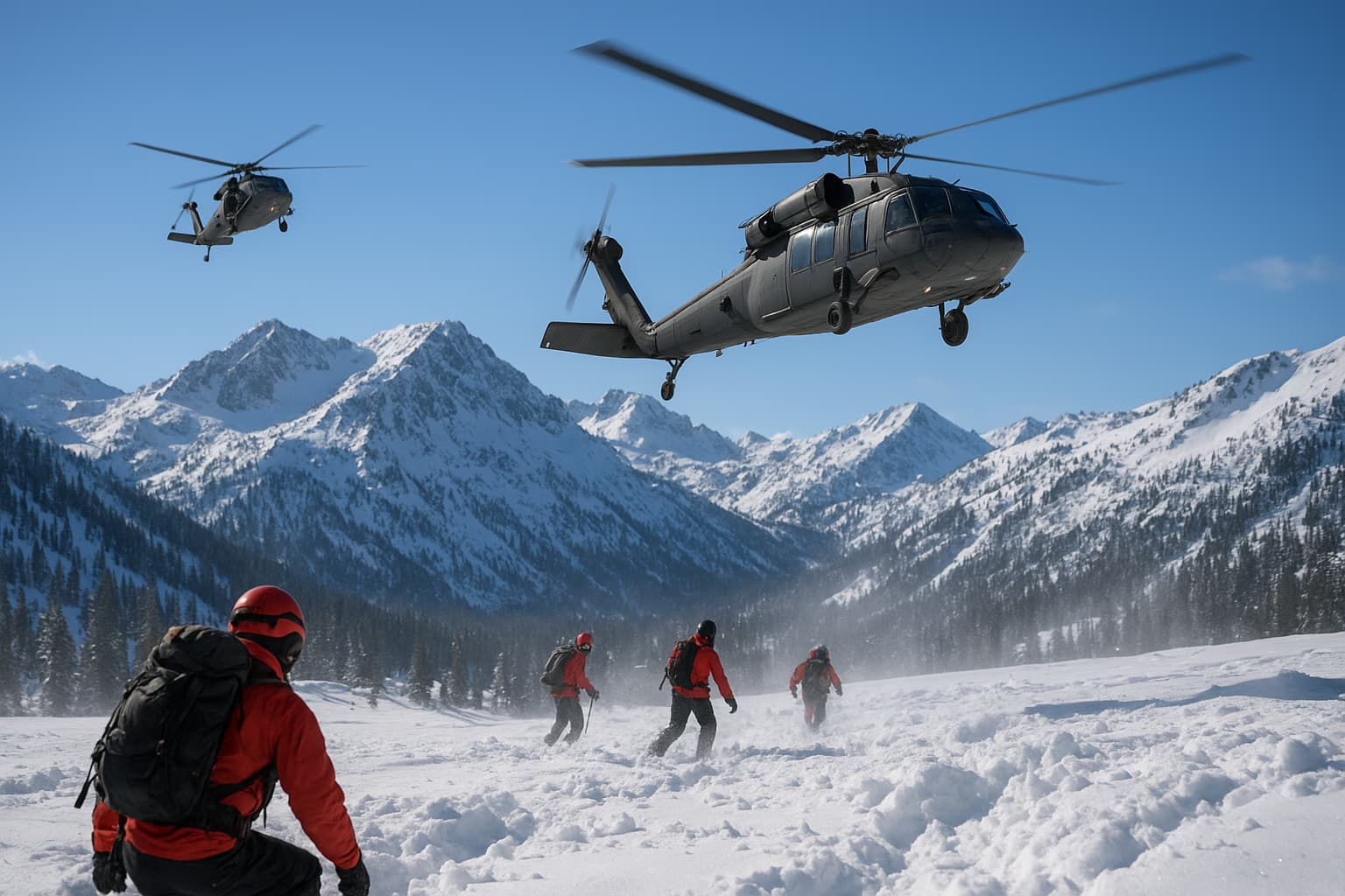Avalanche Aftermath: Tahoe's Tragic Search for Victims Unfolds Amidst Unstable Conditions